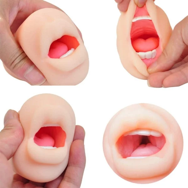 Masturbator Cup Mouth - Single Pass