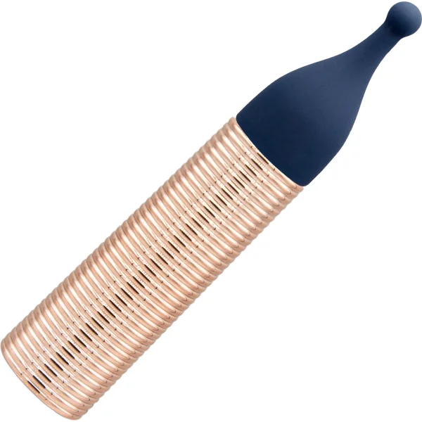 Pillow Talk Secrets - Desires Rechargeable Waterproof Bullet With 6 Piece Silicone Attachment Set
