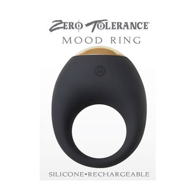 Zero Tolerance Rechargeable Mood Ring Black