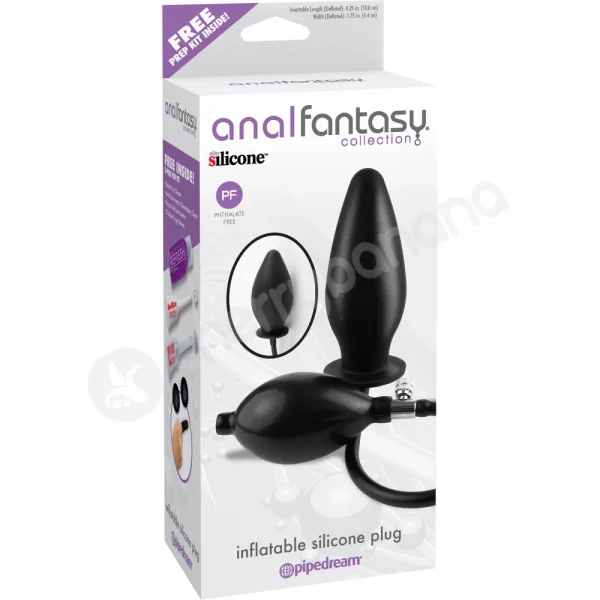 Anal Fantasy Collection Inflatable Silicone Plug