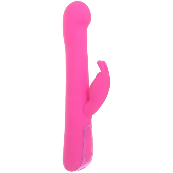 Jack Rabbit Elite Beaded G Rabbit Silicone Rechargeable Dual Stimulation Vibrator By CalExotics