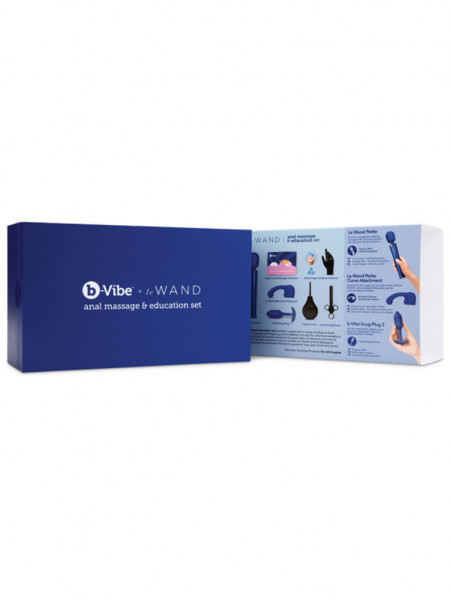 Anal Massager and Education 10 Piece Set - Le Wand