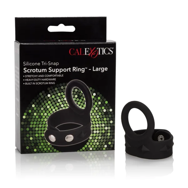 Silicone Tri-Snap Scrotum Support Ring - Large — image 16 of 20