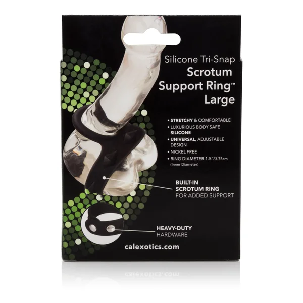 Silicone Tri-Snap Scrotum Support Ring - Large — image 18 of 20