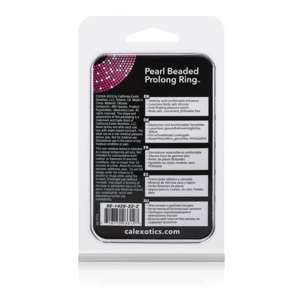 Pearl Beaded Prolong Rings - White — image 8 of 10