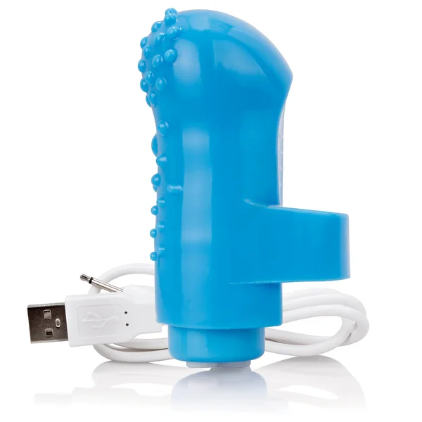 Charged Fingo Rechargeable Finger Vibe - Blue — image 11 of 15