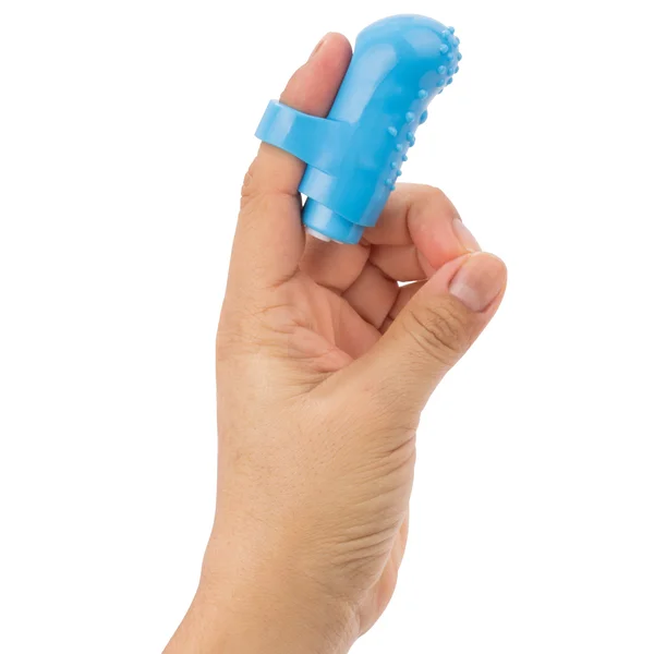 Charged Fingo Rechargeable Finger Vibe - Blue — image 9 of 15