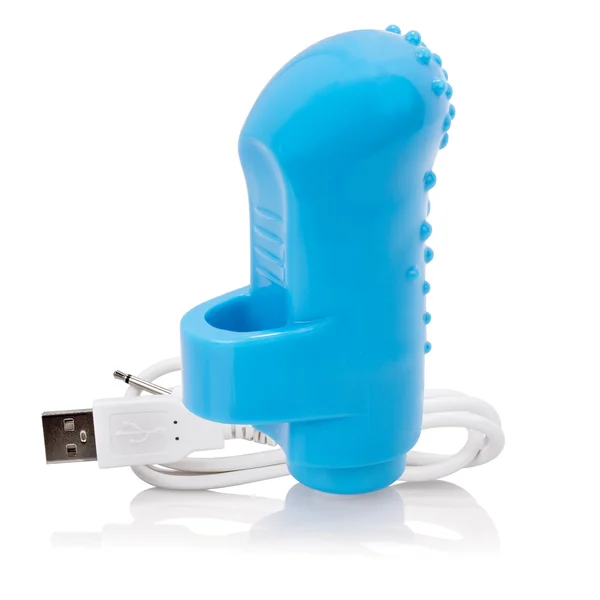 Charged Fingo Rechargeable Finger Vibe - Blue — image 15 of 15