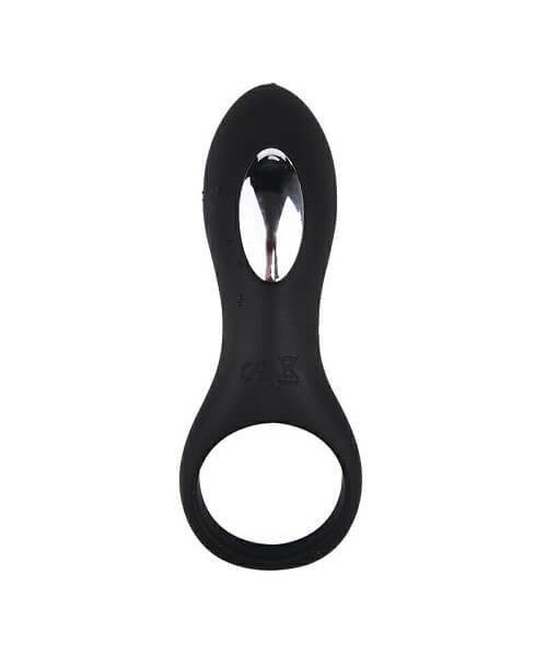 Vibrating Silicone Cock Ring Rechargeable Loving Joy
