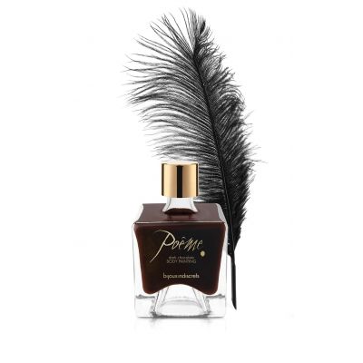 Bijoux Indiscrets Poeme Dark Chocolate Body Paint