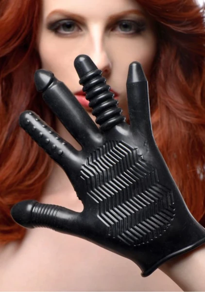 Pleasure Poker Textured Glove
