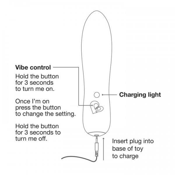 Rocks-Off Jira Pink Silicone 10 Function Rechargeable Vibrator — image 5 of 5