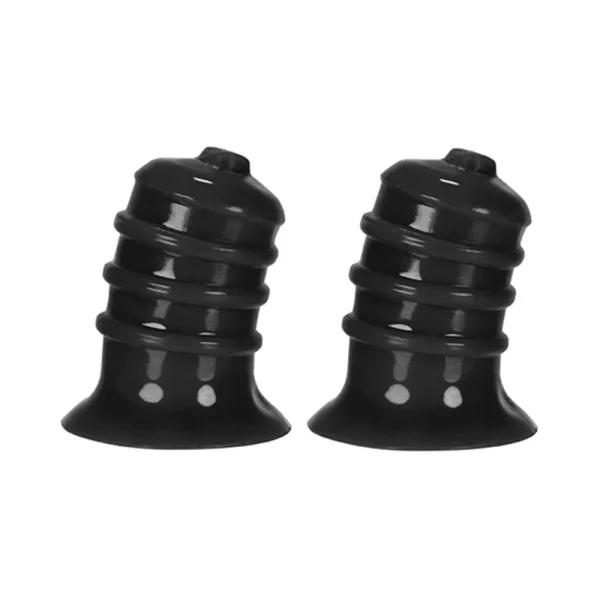 Hunkyjunk Elong Wide Base Nipsucker Black