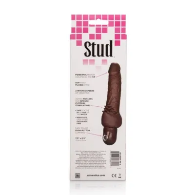 Power Stud Cliterrific Brown 7 5 Inch