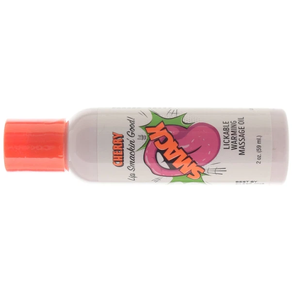 Smack Warming Massage Oil 2oz/59ml in Cherry