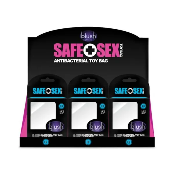 Safe Sex Toy Pouch Large 24 Pieces Display