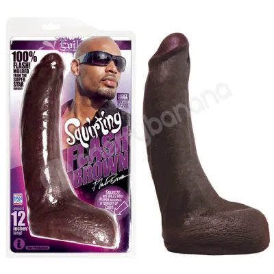 Evil Angel Squirting Flash Brown Dildo