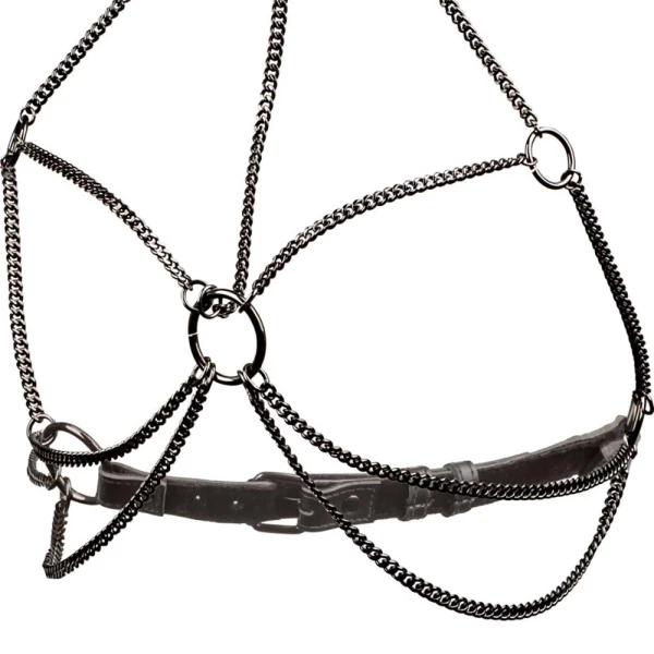 Euphoria Collection Multi Chain Collar Harness By CalExotics