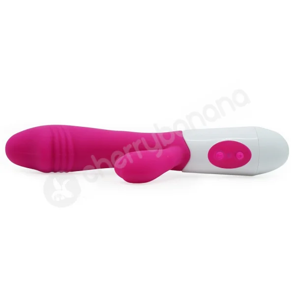 Cherry Banana Pink G-Spot Lover Realistic Rabbit Vibrator