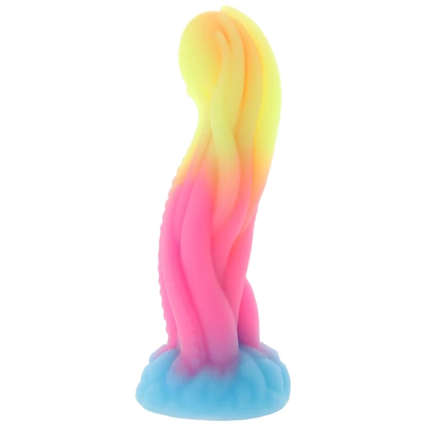 Creature Cocks - Tenta-Glow Glow-in-the-Dark Silicone Dildo
