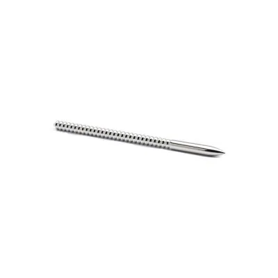 Kink Range Screw Penis Plug 5 9 Inch Silver