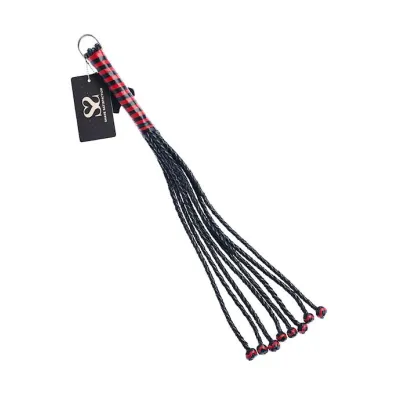 Bound X Braided Leather Cat O Nine Tails