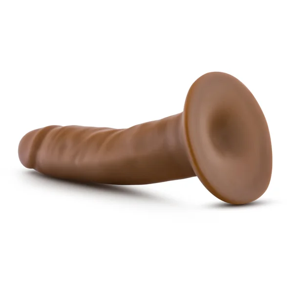 Silicone Willy's - 5.5 Inch Silicone Dildo - Mocha — image 13 of 13