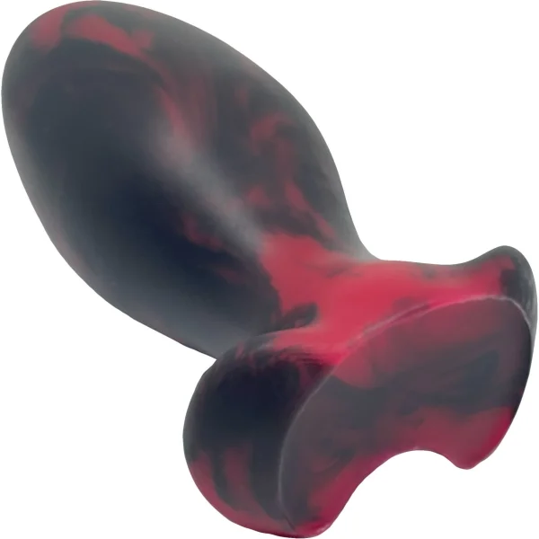 Topped Toys CHUTE 85 DP Silicone Butt Plug - Forge Red