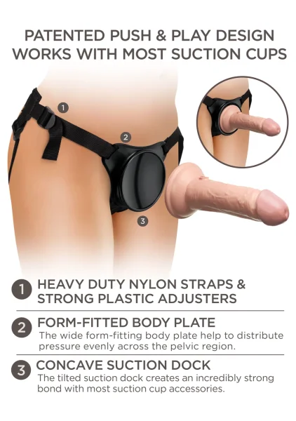 King Cock Elite Beginner's Silicone Body Dock Kit