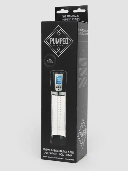 Pumped Premium Rechargeable Automatic LCD Penis Pump