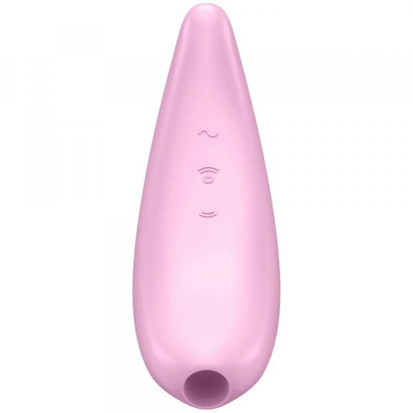 Satisfyer Curvy 3+ Pink App Controlled Vibrating Clitoral Stimulator