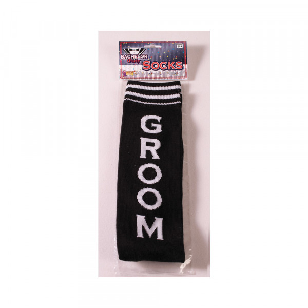 Bachelor Party Groom Socks