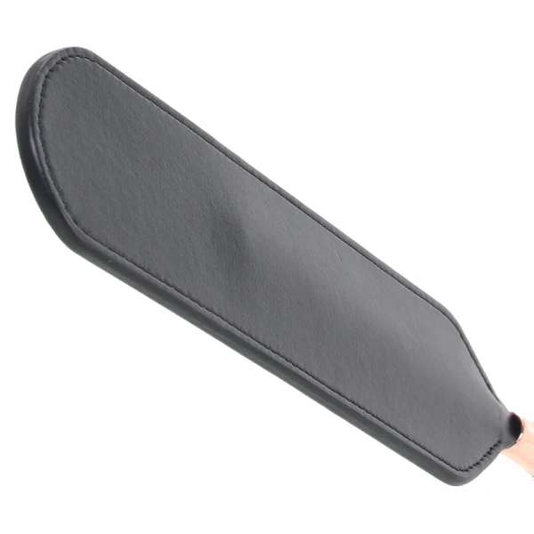 Vegan Leather Paddle in Black