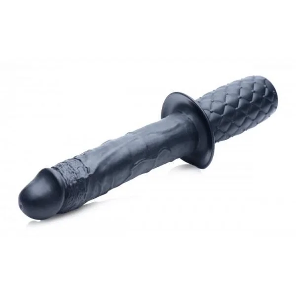 Ass Thumpers Realistic 10X Silicone Vibrating Thruster Dildo