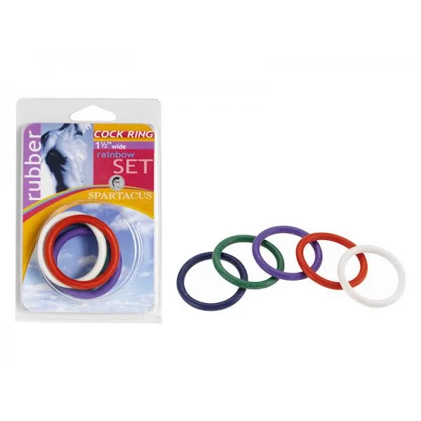 Rainbow Rubber C Ring 5 Per Set 1.5 Inch — image 4 of 4