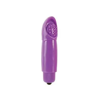 Zingers Nubby Sleeve Purple Vibrator