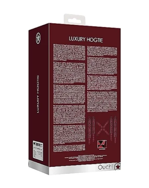 Luxury Hogtie - Burgandy