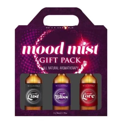 Mood Mist Gift Pack Essential Oil Room Sprays 3 x 50ml