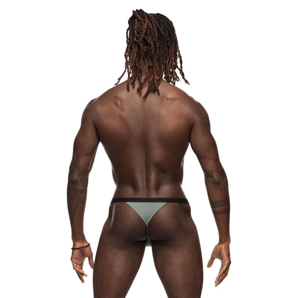 Magnificence Micro v-Thong -  X-Large - Jade