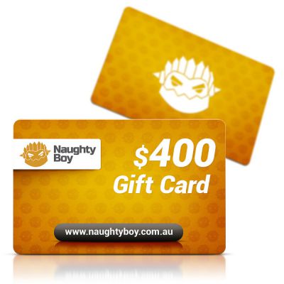 400 Naughty Boy Gift Card