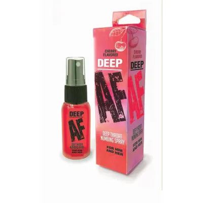 Deep Af Deep Throat Numbing Spray Cherry 1 Fl Oz