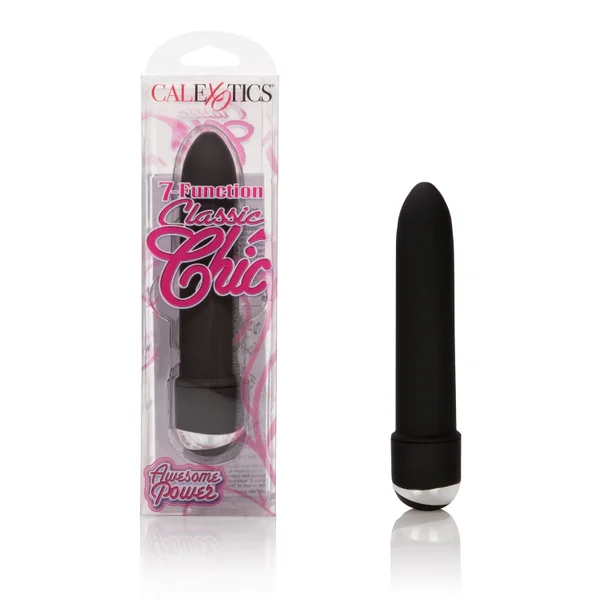 7 Function Classic Chic 4 Inches Vibe - Black — image 7 of 10