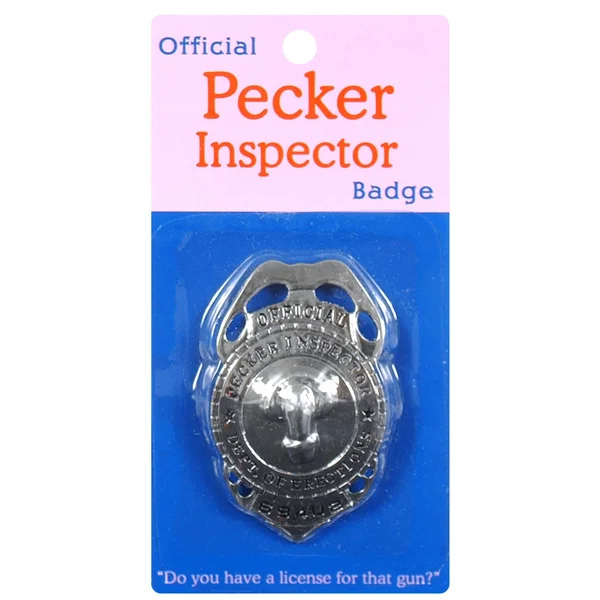 Pecker Inspector Badge — image 4 of 4