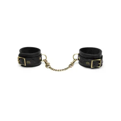 Fifty Shades Of Grey Bound To You Ankle Cuffs Black Gold O s