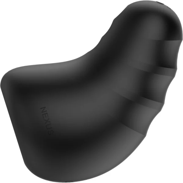 Nexus Eclipse Vibrating & Stroking Penis Masturbator - Black