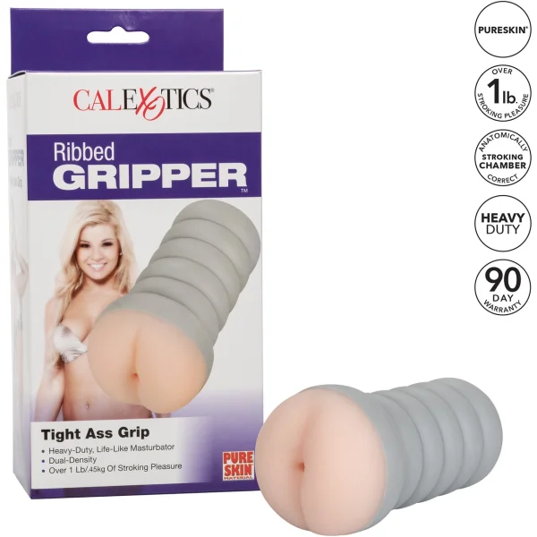 Gripper Ribbed Tight Ass Flesh Masturbator