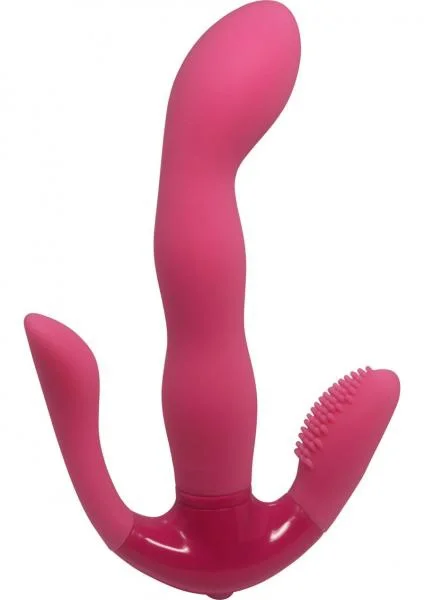 Double Penetration Dildos: Nirvana 350 Triple Stimulating Vibrator