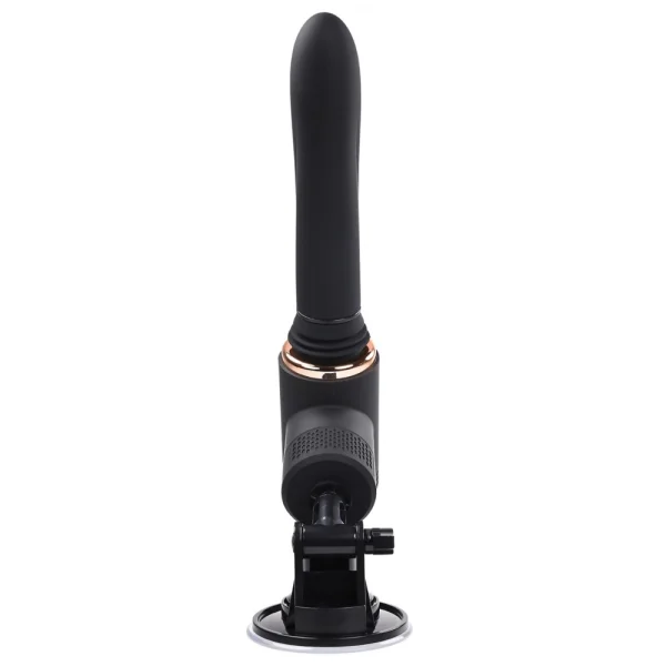 Too Hot to Handle Silicone Thrusting Vibrator with Suction Cup