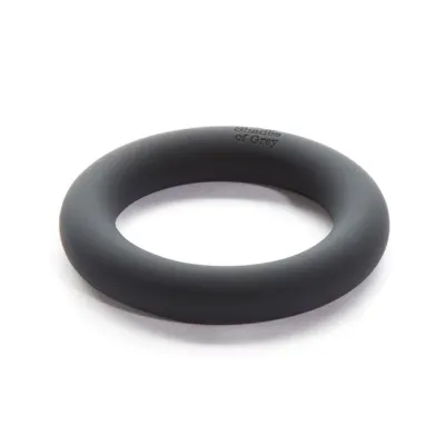 Perfect O Silicone Cock Ring Grey