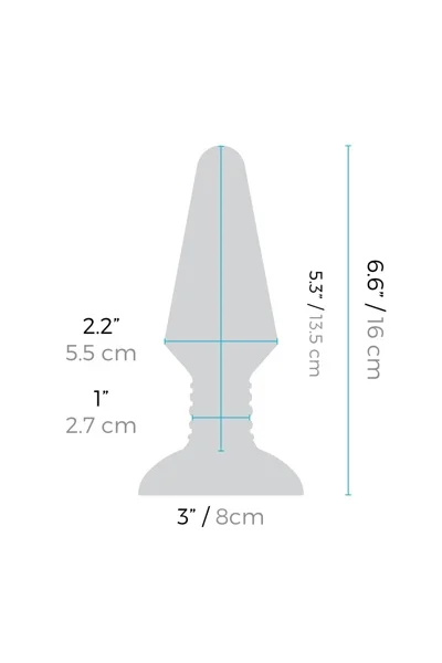 b-Vibe - Rimming Plug XL (Black)